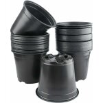 Lot de 50 pots de fleurs en plastique de 13. 5 cm pour semis de jardinage (noir) Lot de 50 pots de fleurs en plastique de 13. 5 cm pour semis de jardinage (noir)