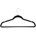 Lot de 50pcs cintres en velours antidrapant pour vtements / costumes / chemises / robes / cravates, ...