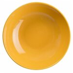 Lot de 6 assiettes creuses  colorama  20cm jaune