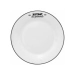 Secret de gourmet - lot de 6 assiettes � dessert 'bistrot' 20cm blanc