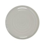 Lot de 6 assiettes plates 'bicolore mania' 27cm gris Lot de 6 assiettes plates 'bicolore mania' 27cm gris