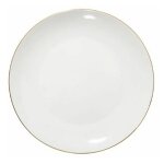Secret de gourmet - lot de 6 assiettes plates 'petit salon' 27cm blanc Secret de gourmet - lot de 6 assiettes plates 'petit salon' 27cm blanc