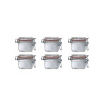 Lot de 6 bocaux  terrine 125g le parfait 900511