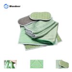 Lot de 6 chiffon bambou microfibre pour vitres miroirs carreaux carrosserie microfibre bambou vitre m�nage ...