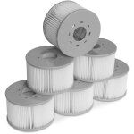 Lot de 6 filtres pour spas gonflables mspa v2. Ø106cm ? 6 cartouches filtrantes de remplacement pour ... Lot de 6 filtres pour spas gonflables mspa v2. Ø106cm ? 6 cartouches filtrantes de remplacement pour ...
