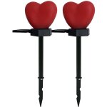 Lot de 6 lampes solaires en forme de c?ur rouge pour la saint - valentin, décoration extérieure étanche ... Lot de 6 lampes solaires en forme de c?ur rouge pour la saint - valentin, décoration extérieure étanche ...
