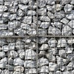 Monster - shop ? lot de 6 paniers de gabions en acier galvanis� ? dimensions 100x80x30cm ? pour murs ...