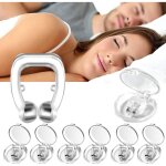 Lot de 6 pinces nasales anti - ronflement, dilatateurs nasaux pour soulager le ronflement, pinces nasales ...