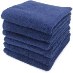 Lot de 6 serviettes toilette 50x90 alpha