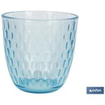 Lot de 6 verres  eau modle bleu opale de 29 cl. cofan 40011045