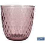 Lot de 6 verres  eau modle opal violet de 29 cl. cofan 40011046