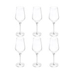 Secret de gourmet - lot de 6 verres à vin 'douro' 52cl transparent Secret de gourmet - lot de 6 verres à vin 'douro' 52cl transparent