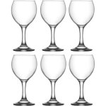 Lot de 6 verres � vin rouge 210 ml misket lav