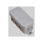 Lot 8 boites de d�rivation �tanche 90 x 43 x 40 mm type mini boite de derivation