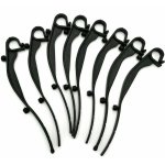 Lot de 8 crochets fixation grillage ch�neau