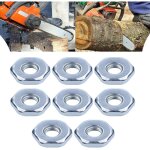 Lot de 8 crou de chane universel m8, crou de protection de chane de remplacement pour stihl ms240 ...