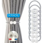 Lot de 8 embrasse pour rideaux embrasse rideau aimantee embrasse rideau avec corde et boule magnétique ... Lot de 8 embrasse pour rideaux embrasse rideau aimantee embrasse rideau avec corde et boule magnétique ...