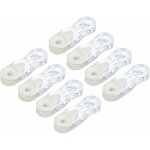 Lot de 8 poids de cordon de store 90 mm pour rideau de fenêtre et volet roulant vertical romain blanc ... Lot de 8 poids de cordon de store 90 mm pour rideau de fenêtre et volet roulant vertical romain blanc ...