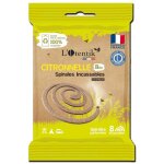 Lot de 8 spirales répulsif extérieur anti moustiques - citronnelle bio Lot de 8 spirales répulsif extérieur anti moustiques - citronnelle bio