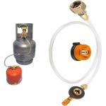 Lot d'adaptateurs de cartouches de gaz pour tuyau de gaz - adaptateur de cuisini�re � gaz - connecteur ...