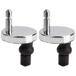 Lot de fixation abattant macaron wc universels pour abattant de wc - compatible avec la plupart des si�ges ...