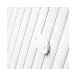 Suinga - lot de fixation pvc blanc, attaches pour brise - vue, kit de fixation pour pare - soleil, 26 ...