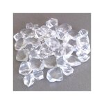 Chemin'arte - lot de pierres dcoratives transparente pour chemines lectriques 017