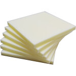 Lot de plaques en mousse poly�ther 40x40x3 cm id�al pour r�novation ameublement chaise 6 plaques de mousses ...