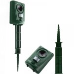 Lot de rpulsifs  ultrasons pour chat - rpulsif contre les martres - pour jardin, garage, solaire - ...