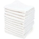 Lot de serviettes invité alpha 12 pièces 30x30 cm Lot de serviettes invité alpha 12 pièces 30x30 cm