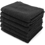 Lot de serviettes invit alpha 6 pices 30x50 cm