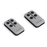 Lot de 2 tlcommandes reconditionnes pour portail et porte de garage - extel 761100r