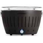 Barbecue �lectrique portable charbon de bois ? surface de cuisson 32 cm ? ventilateur aliment� par batterie ...