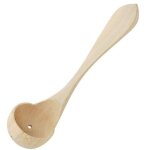 Louche � olives en bois - 6 cm