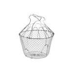 Tellier panier � salade pliant inox 22, 5 cm