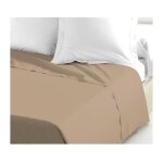 Lovely home drap plat 100% coton 240x300 cm beige hp61291
