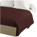 Lovely home - drap plat lh71589 - 240 x 300 cm - marron