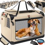 Bote pour chien bote de transport pour chien pliable avec cuelle sac de transport bote de transport ...