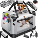 Caisse de transport pour chiens caisse de transport pliable avec cuelle sac de transport sac de transport ...
