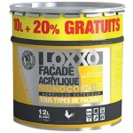 Loxxo - peinture acrylique monocouche tous types de fa�ades ext�rieures 12l
