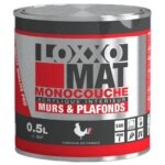 Loxxo - peinture acrylique murs & plafonds - monocouche - blanc mat conditionnement: 0, 5l - couleur: ...