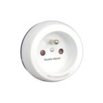Adaptateur france vers italie 230v 2300w - lte design Adaptateur france vers italie 230v 2300w - lte design