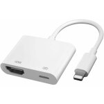 Lts fafa certifi apple mfi adaptateur av numrique lightning, convertisseur d'cran de synchronisation ...