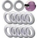 Lucky - 88 - lot de 100 ?illets ronds en plastique pour rideau de fen�tre, salle de bain, porte de douche ...