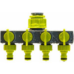 Lucky - 88 - diviseur d'eau de jardin, un inverseur de valve sur quatre Lucky - 88 - diviseur d'eau de jardin, un inverseur de valve sur quatre