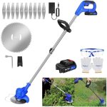 D�broussailleuse � batterie d�broussailleuse de jardin �lectrique sans fil, taille - haie l�ger pour ...