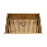 Luisina - evier legato ev620 inox pvd or - 000000