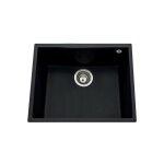 Evier sous plan quadrille noir métal evsp987 118e Evier sous plan quadrille noir métal evsp987 118e