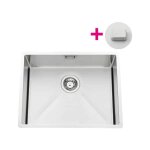 Luisina - evier vibrato evsp54 inox lisse - 000000