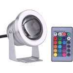 Lumi�re led ext�rieure, yacht de bateau marin ip65 10w 12v rgb led spot light �tanche � la pluie avec ...